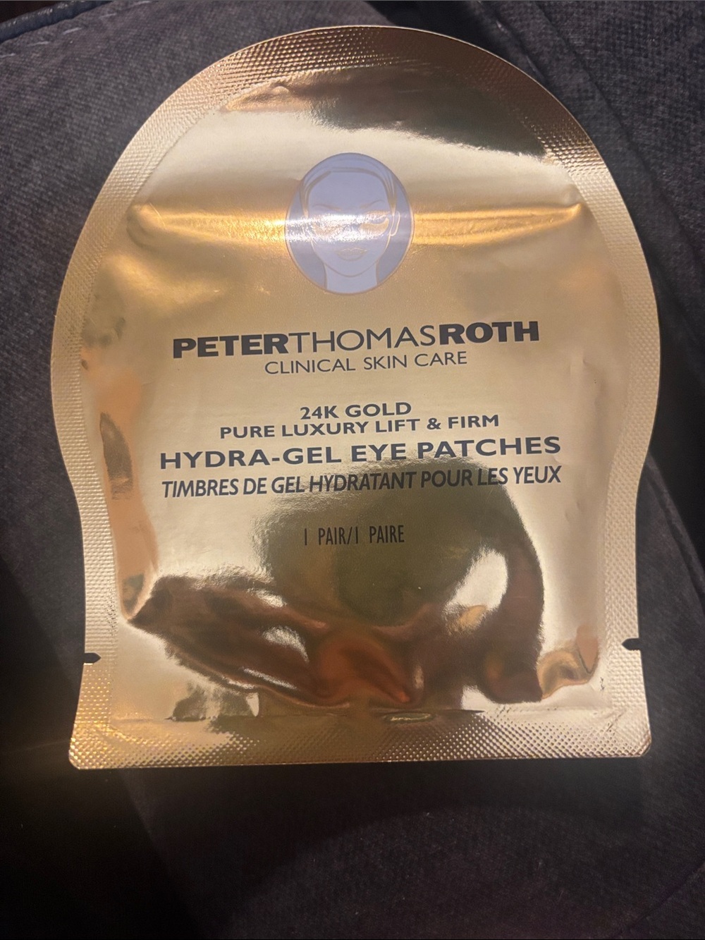 Peter Thomas Roth Gold Hydra-Gel Eye Patches 1 pair